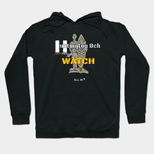 Funny Huntington Beach Surfer Hoodie